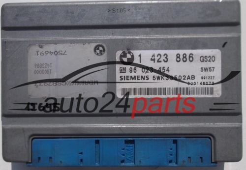 GETRIEBESTEUERGERÄT GETRIBESTEUERUNG BMW E39 E46 1 423 886, 1423886, SIEMENS 5WK33502AB, 96 023 454, 96023454