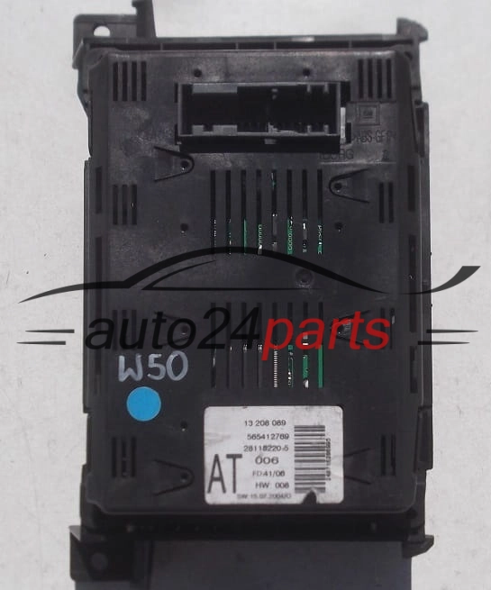 WYSWIETLACZ RADIA OPEL ASTRA H ZAFIRA 13208089 AT