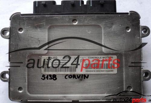 MOTORSTEUERGERÄT ECU STEUERGERAT CITROEN PEUGEOT VALEO 34.3 V29010500A, V29010500 A, CMDE9877592780, CMDE 9877592780, HW9656556780, HW 9656556780