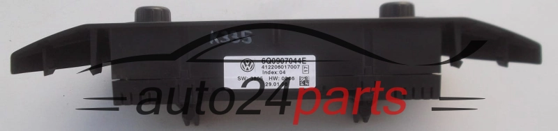 PANEL OGRZEWANIA STEROWNIK NAWIEWU REGULATOR KLIMATRONIK VOLKSWAGEN POLO VDO 412 206 017 007, 412206017007, 6Q0 907 044 E, 6Q0907044E 