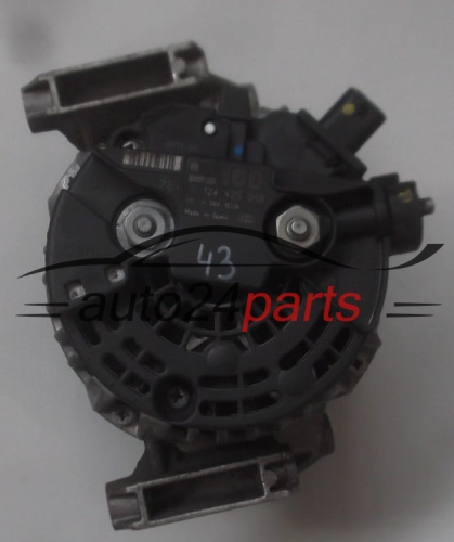 Lichtmaschine Z22YH OPEL ZAFIRA BOSCH 0124425019,  P210C08A, 100A