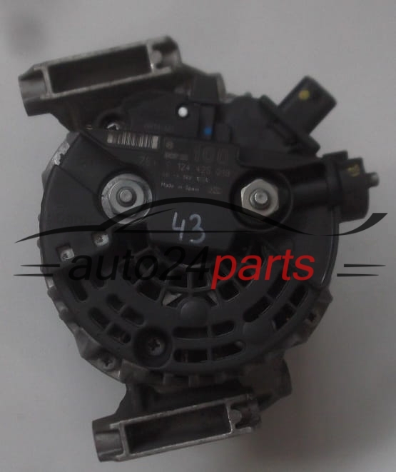 Lichtmaschine Z22YH OPEL ZAFIRA BOSCH 0124425019,  P210C08A, 100A