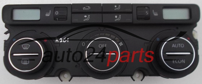 PANEL OGRZEWANIA STEROWNIK NAWIEWU REGULATOR KLIMATRONIK VOLKSWAGEN PASSAT 3C0 907 044 Q / 3C0907044Q / 5HB 008 731-52 / 5HB00873152