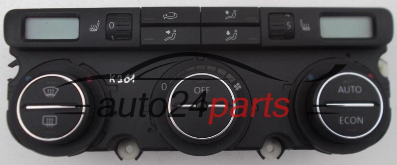 PANEL OGRZEWANIA STEROWNIK NAWIEWU REGULATOR KLIMATRONIK VOLKSWAGEN PASSAT 3C0 907 044 Q / 3C0907044Q / 5HB 008 731-52 / 5HB00873152