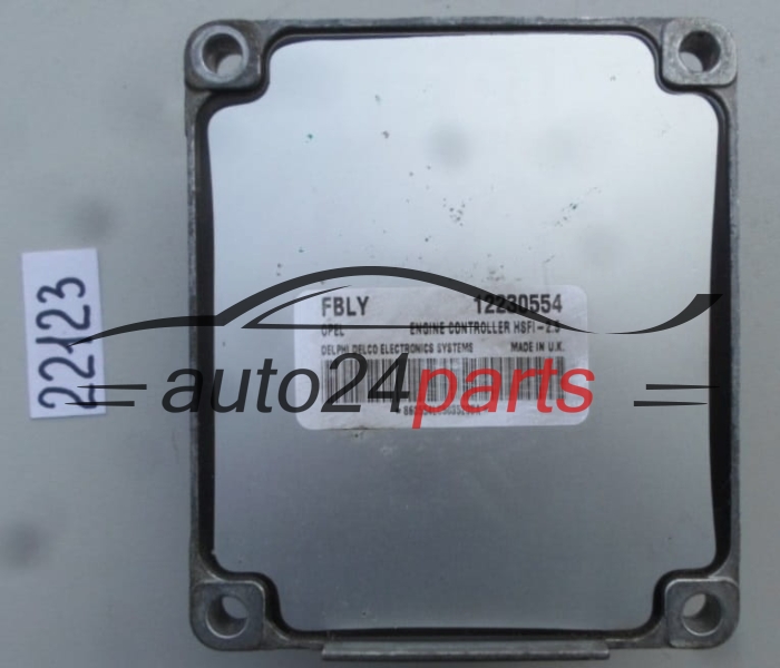 OPEL MERIVA 1.4 Z14XE 1.6 Z16XE Z16SE DELPHI DELCO 12230554 FBLY, 12230554FBLY, HSFI 2.5 