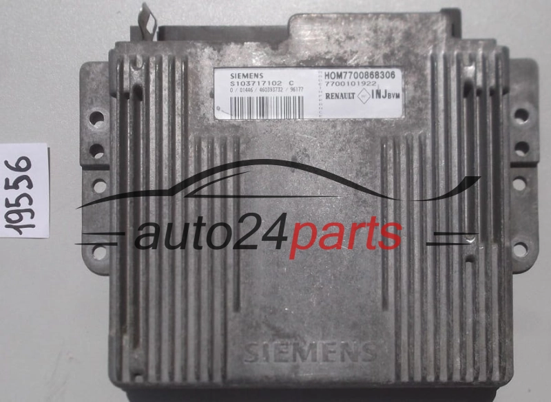 KOMPUTER STEROWNIK SILNIKA RENAULT MEGANE SIEMENS S103717102 C, HOM 7700868306