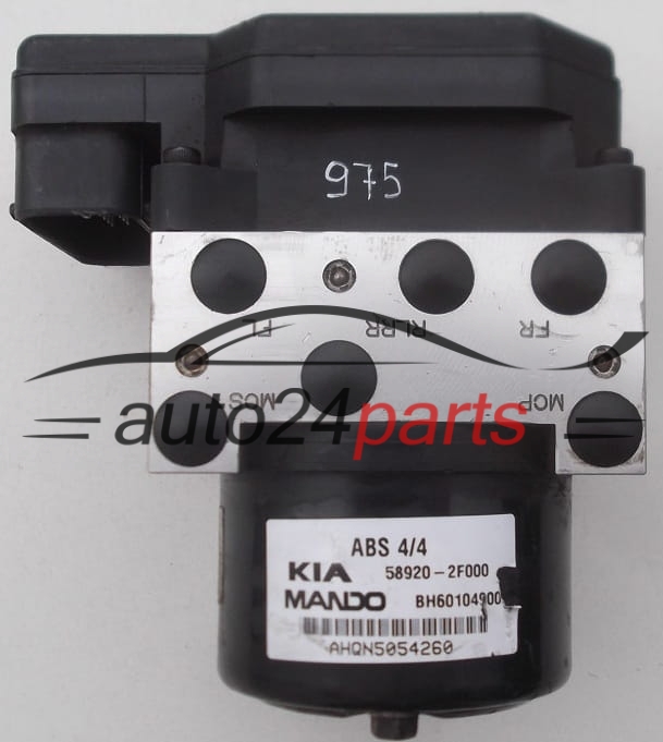 POMPE HYDRAULIQUE ET CALCULATEUR d'ABS KIA CERATO 58920-2F000,  MANDO BH60104900
