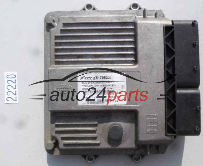 KOMPUTER STEROWNIK SILNIKA LANCIA YPSILON 1.3 JTD MJD.6F3.Y2, MJD6F3Y2, 51795235