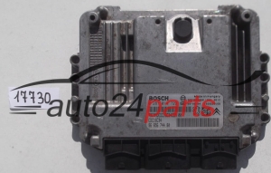 MOTORSTEUERGERÄT ECU STEUERGERAT CITROEN PEUGEOT 1.6 HDI BOSCH 0 281 014 729