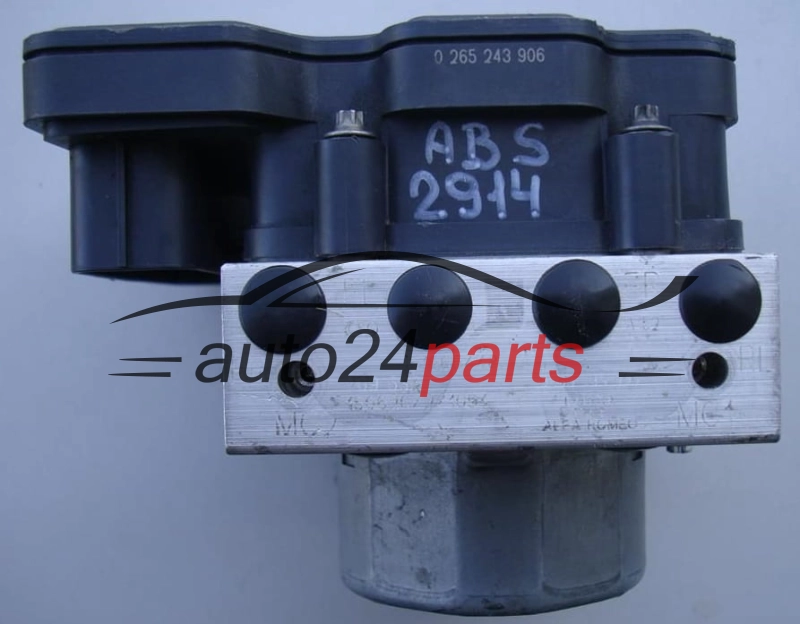 BOMBA HIDRAULICA Y CENTRALITA ABS FIAT PANDA 51965448, 0 265 243 906, 0265243906, 0265956367
