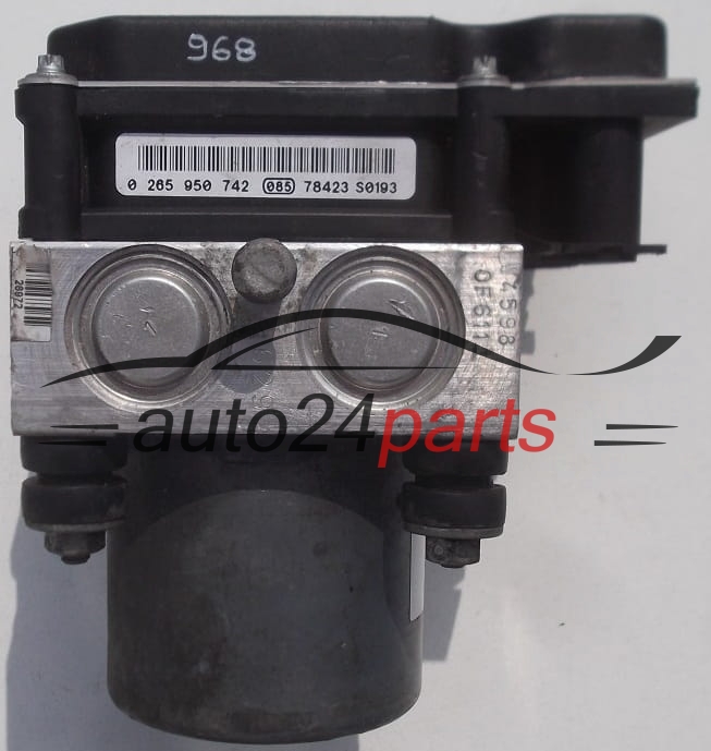 ABS HYDRAULIK-AGGREGAT MIT STEUERGERAET HONDA CIVIC BOSCH 0 265 235 394, 0265235394, 57110-SMG-G010-M1,  0 265 950 742, 0265950742