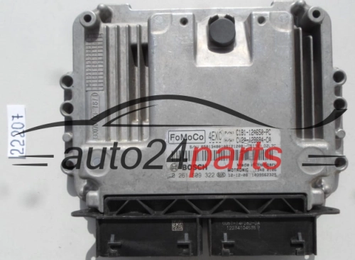 KOMPUTER STEROWNIK SILNIKA FORD FOCUS BOSCH 0 261 S09 322, 0261S09322, C1B1-12A650-PC, C1B112A650PC