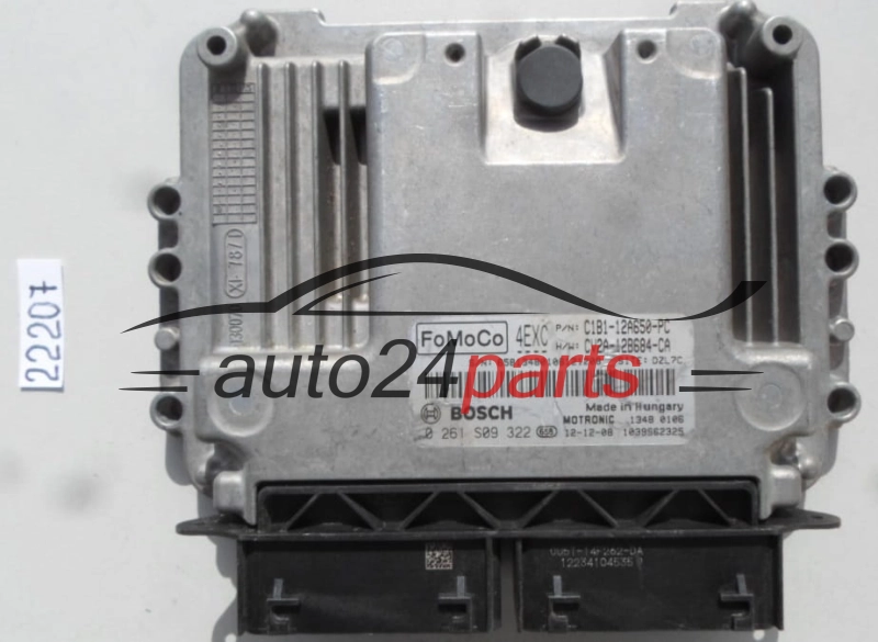 KOMPUTER STEROWNIK SILNIKA FORD FOCUS BOSCH 0 261 S09 322, 0261S09322, C1B1-12A650-PC, C1B112A650PC