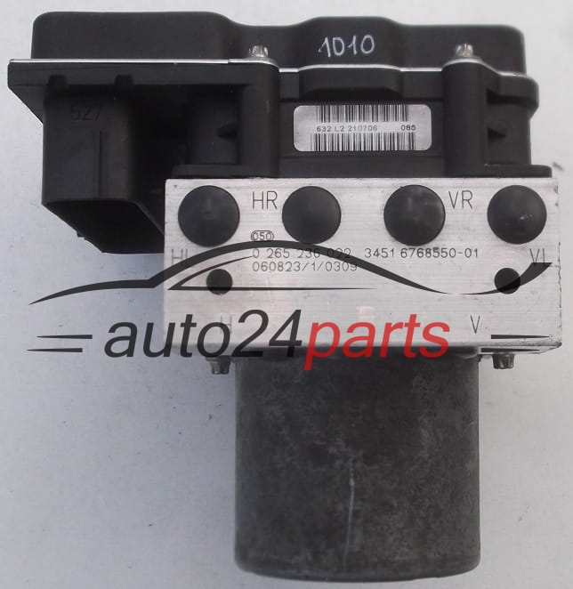 BOMBA HIDRAULICA Y CENTRALITA ABS BMW E60 BOSCH 0 265 236 022,  3451 6768550-01