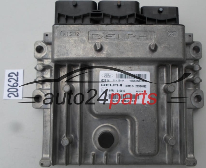 KOMPUTER STEROWNIK SILNIKA FORD S-MAX 2.0 TDCI BG91-12A650-PJ, BG9112A650PJ, 28334092, DCM3.5