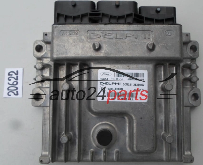 KOMPUTER STEROWNIK SILNIKA FORD S-MAX 2.0 TDCI BG91-12A650-PJ, BG9112A650PJ, 28334092, DCM3.5