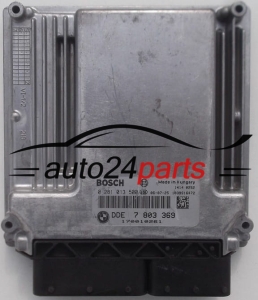 MOTORSTEUERGERÄT ECU STEUERGERÄT BMW SERII 3 E90/91 320 5 E60/E61 530 3.0 DIESEL BOSCH 0 281 013 500, 0281013500, DDE 7 803 369, 7803369