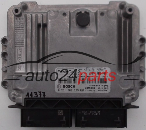 KOMPUTER STEROWNIK SILNIKA FORD FOCUS BOSCH 0 261 S09 699, 0261S09699, C1B1-12A650-FG, C1B112A650FG, CV6A-12B684-BB, CV6A12B684BB - 