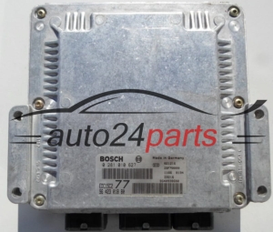MOTORSTEUERGERÄT ECU STEUERGERÄT  PEUGEOT 406 2.0 HDI BOSCH 0 281 010 627, 0281010627, 96 423 018 80, 9642301880 