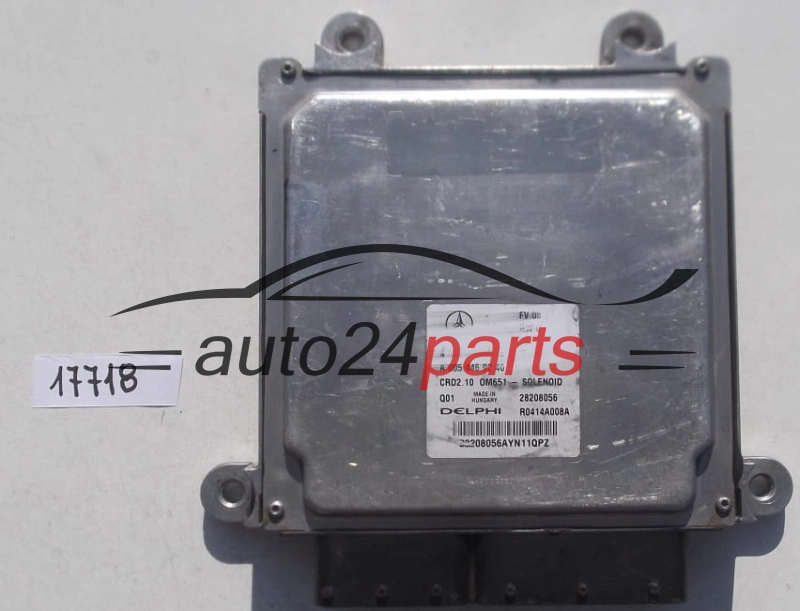 KOMPUTER STEROWNIK SILNIKA MERCEDES W204 DELPHI R0414A008A, A 005 446 92 40, A0054469240, CRD2.10