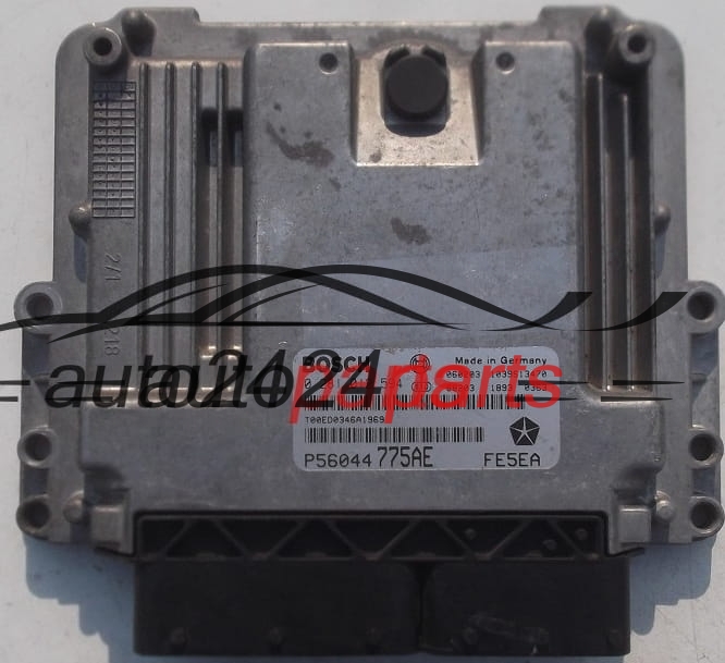 MOTORSTEUERGERÄT ECU STEUERGERÄT JEEP GRAND CHEROKEE 2.8 CRD BOSCH 0 281 012 594, , P56044775AE, FE5EA