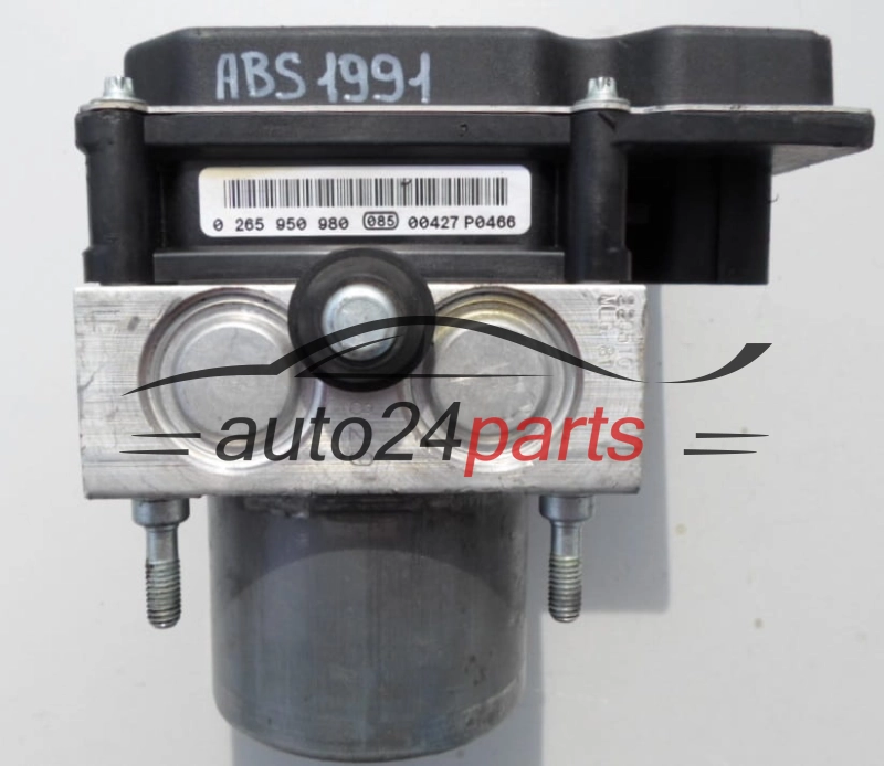 ABS POMPA I STEROWNIK HYUNDAI I20 BOSCH 0 265 238 004, 58910-1J200