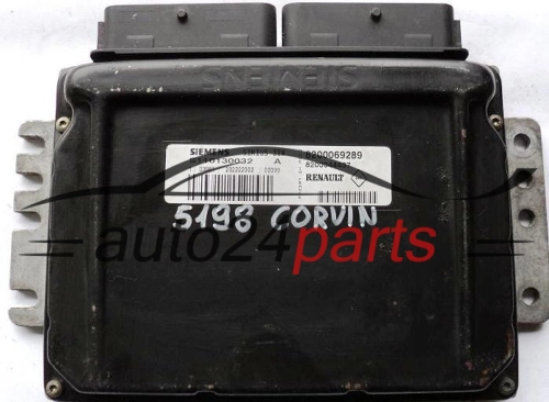 KOMPUTER STEROWNIK SILNIKA RENAULT CLIO 1.6 SIEMENS SIRIUS 32N S110130032A, S110130032 A, 8200069289, 8200044437 - 5198