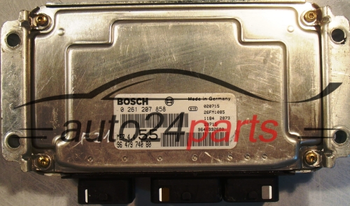 KOMPUTER STEROWNIK SILNIKA CITROEN C3 1.6 BOSCH 0 261 207 858, 96 479 740 80