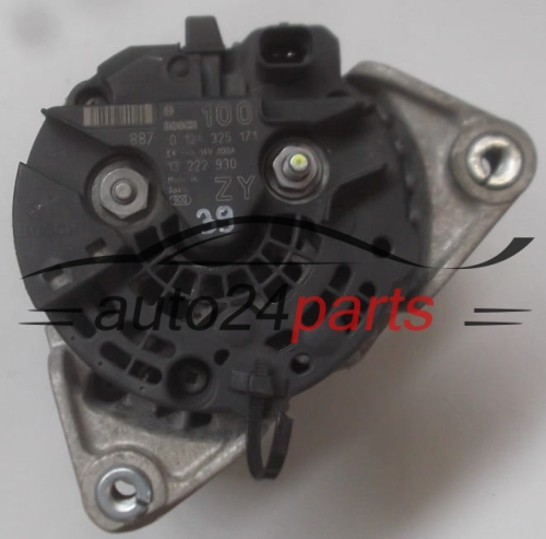 Lichtmaschine OPEL ASTRA CORSA COMBO MERIVA 1.4 BOSCH 0 124 325 171, 13 222 930 ZY