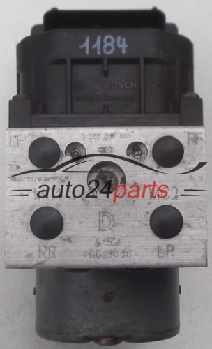 ABS POMPA I STEROWNIK ALFA ROMEO 156 BOSCH 0 265 216 401,  46513088