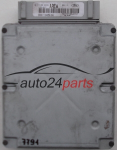 KOMPUTER STEROWNIK SILNIKA FORD ESCORT 1.6, 96KB-12A650-DA, 96KB12A650DA, AREA, D9YZF1B8LQVX - 7791