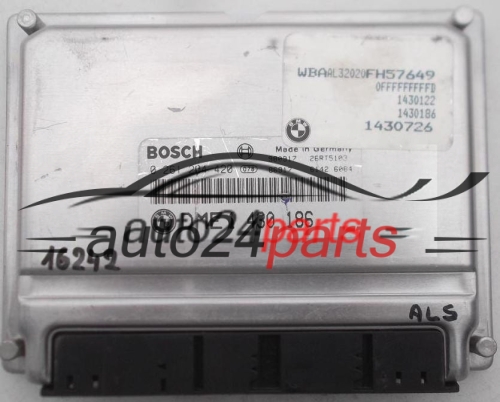 MOTORSTEUERGERÄT ECU STEUERGERÄT BMW 3 E36 E46 BOSCH 0 261 204 420, 0261204420, DME 1 430 186, DME1430186, 1430186