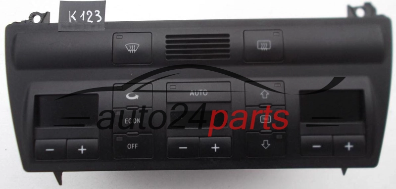PANEL OGRZEWANIA STEROWNIK NAWIEWU REGULATOR KLIMATRONIK AUDI 4B0 820 043 H / 4B0820043H / 5HB 007 604-17 / 5HB00760417