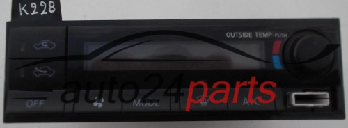 PANEL OGRZEWANIA STEROWNIK NAWIEWU REGULATOR KLIMATRONIK NISSAN X-TRAIL 27500 8H802 / 275008H802 / 3N282 34700 / 3N28234700 - K228