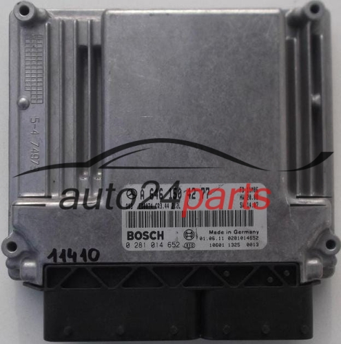 KOMPUTER STEROWNIK SILNIKA MERCEDES BOSCH 0 281 014 652, 0281014652, A 646 150 42 77, A6461504277 -