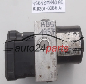 POMPE HYDRAULIQUE ET CALCULATEUR d'ABS FORD FIESTA FUSION FoMoCo 4S61-2M110-AC, 4S612M110AC, ATE 10.0207-0086.4, 10020700864, 10.0970-0121.3, 10097001213 