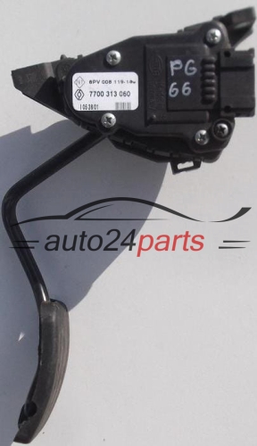 POTENCJOMETR PEDAL GAZU OPEL VIVARO RENAUTL TRAFIC 1.9 DCI 7700 313 060, 7700313060, 6PV 008 119-14, 6PV00811914 
