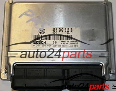 ECU CENTRALITA DE MOTOR VW VOLKSWAGEN PASSAT 1.8T 1.8 TURBO 4B0906018B, 4B0 906 018 B, BOSCH 0261206050, 0 261 206 050