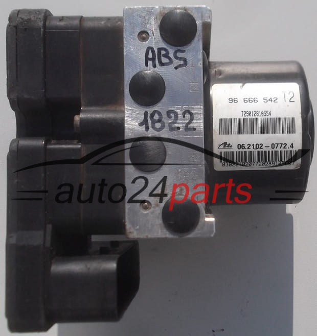 BOMBA HIDRAULICA Y CENTRALITA ABS CHEVROLET MATIZ 96 666 542,  ATE 06.2102-0772.4