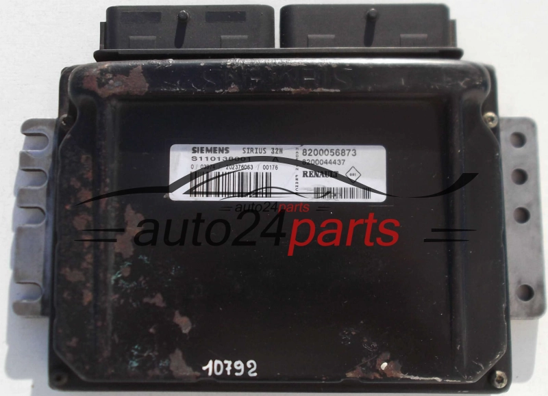 KOMPUTER STEROWNIK SILNIKA RENAULT MEGANE SCENIC 1.6 SIRIUS 32N S110138001A, 8200056873, 8200044437