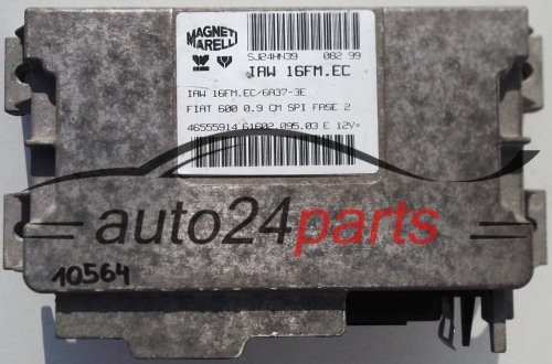KOMPUTER STEROWNIK SILNIKA FIAT SEICENTO 600 0.9, MAGNETI MARELLI IAW 16FM.EC, IAW16FMEC, 46555914, 61602.095.03 E, 6160209503