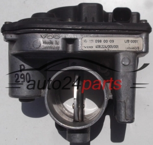 DROSSELKLAPPE MERCEDES VDO 408.224/001/001, 408224001001, 111 098 00 09, 1110980009