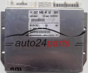 CALCULATEUR ABS MERCEDES W168, BOSCH 0 265 109 445, 0265109445, 027 545 41 32, 0275454132, Q01