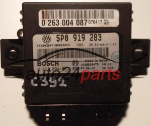 KOMFORTSTEUERGERÄT EINPARKHILFE PDC VOLKSWAGEN SEAT BOSCH 0261004087, 0 263 004 087, 5P0919283, 5P0 919 283 