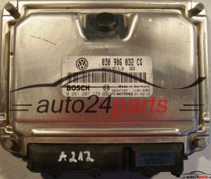 MOTORSTEUERGERÄT ECU STEUERGERÄT VW VOLKSWAGEN POLO 1.4 030906032CG, 030 906 032 CG, BOSCH 0261207178, 0 261 207 178