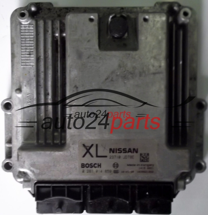 KOMPUTER STEROWNIK SILNIKA NISSAN QASHQAI 2.0 DCI BOSCH 0281014859, 23710JD78E