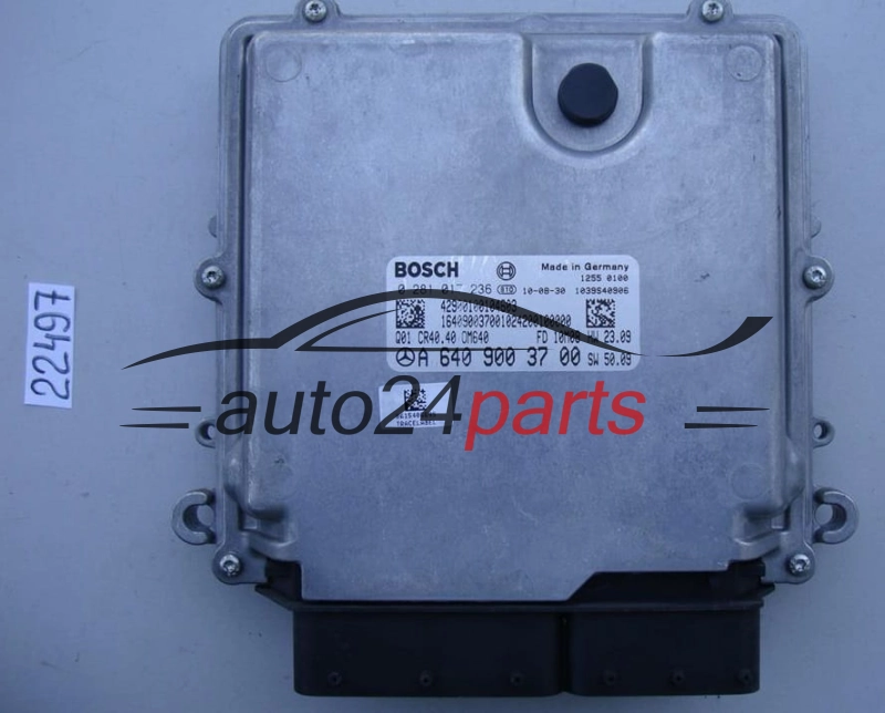 MOTORSTEUERGERÄT ECU STEUERGERAT MERCEDES W245 BOSCH 0 281 017 236, 0281017236, A 640 900 37 00, A6409003700