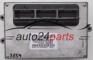 MOTORSTEUERGERÄT ECU STEUERGERAT CHRYSLER GRAND CHEROKEE MOTOROLA 04A049DQQEZJ, P56041 642AD, P56041642AD, 642AD, WB4AA