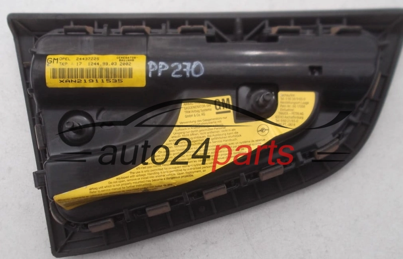 AIRBAG FOTELA PODUSZKA POWIETRZNA SIEDZENIA OPEL VECTRA C SIGNUM 24437225