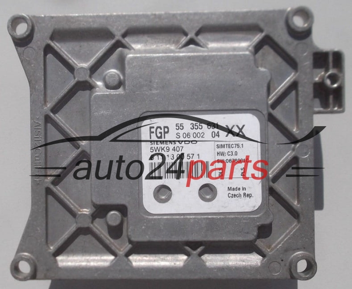 ECU CENTRALITA DE MOTOR  OPEL VECTRA SIGNUM 1.8 Z18XER SIEMENS VDO 5WK9 407,  FGP 55 355 631 XX